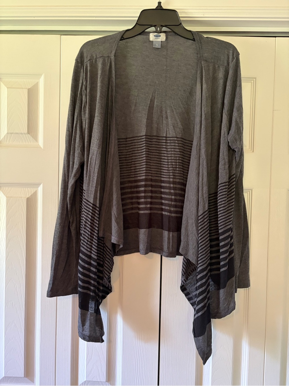 Old Navy Heather Gray Open-Front Cardigan size XL